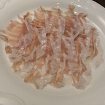 Trattoria Annamaria - ラルドのような生ハムを