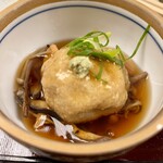 Washokudokoro Saikachi - 煮物の加賀蓮根餅