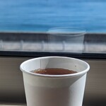 白木海岸のレストラン - 窓際席は眺めがいいヽ(｀▽´)/(231017)