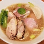 麺堂にしき - 岩中豚とはかた地どりのラーメン