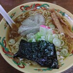 柿崎もち屋 - 熱々のラーメン食べて体ホカホカ。