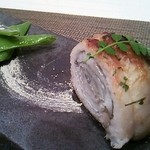 蓬左茶寮 - 太刀魚の木の芽焼き