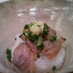 蓬左茶寮 - おしのぎ・あさりの飯蒸し