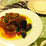 APPLE's Cafe&Diner - 野菜沢山のハンバーグ