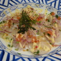 sangria 青山店 - スズキのカルパッチョ