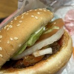 バーガーキング - シャキシャキの玉葱が 美味しい♪