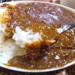 アーモンド - カレーライス（大盛）1,050円（サラダ、スープ、コーヒー付き）