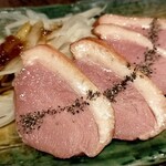 北の味紀行と地酒 北海道 - 鴨肉はラーメンに入れたよ