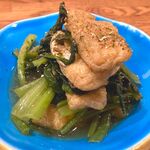 さくら本店 - 小松菜油揚げ　2023.10.16