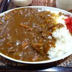 アーモンド - カレーライス（大盛）1,050円（サラダ、スープ、コーヒー付き）