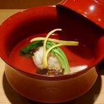 栞庵 やましろ - 甘鯛・松茸の椀