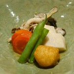 栞庵 やましろ - 炊き合わせ