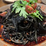 The Gozero Grill - イカスミパスタ