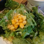 ホテルルートイン - まずはサラダから。
