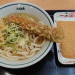 たもん庵 - かけうどん・ちくわ天・きつね