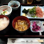 Oshokujitokoro Genji - 生しらす&生桜えび定食