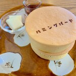 喫茶ハミングバード - 豆乳ホットケーキ