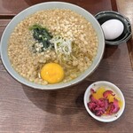 萩ノ宮製麺所 シエロ茂庭店 - 朝そば　490円税込