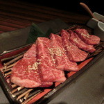 大仙　牛玄亭 - 裏メニュー（ランプ肉）・・・サービスして頂きました(´∀｀)・・・ありがとうＹ田さん！！