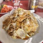 Shanhai Tei - 豚肉とキャベツのあんかけチャーハン