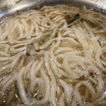 Uesuto Udon - もつ鍋　締めの細麺