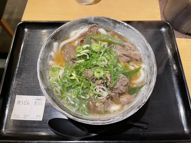 中洲　うどん　20選：第10位　NIKUSUI HAYATO