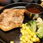 CANAL-FOOD'S DEPARTMENT - ポークステーキ(1,180円)