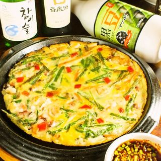 韓国料理マニト - 韓国料理の定番、海鮮チヂミ♪