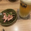 貴 - お通し440円とビール580円