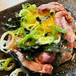 肉寿司×もつ鍋 創作居酒屋 八 - 混ぜ混ぜしてからいただきます✨