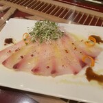 男前料理 虎ノ門 はらから hara-kara - 魚のカルパッチョ