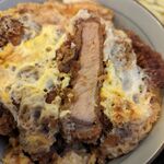 みやだい倶楽部 - かつ丼のかつの断面