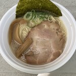 春日井ラーメン楽喜 本店 - 豚一頭丸ごととんこつラーメン　¥800