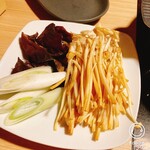 しゃぶしゃぶ温野菜 - キクラゲ美味しかった！