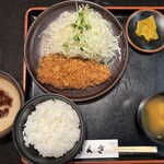 さんき - とんかつ定食（ロース）