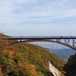 和楽日庵 - つばくろ谷駐車場から