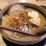 壱正 - 北海道味噌ラーメン（炙りチャーシュー1枚トッピング）