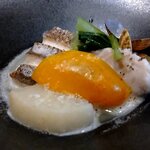 レストラン マノワ - 魚・愛媛の真鯛（2023.9）