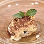 麻布Lasen - レモンのティラミス　アフォガード仕立て