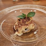 麻布Lasen - レモンのティラミス　アフォガード仕立て