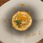 麻布Lasen - 生雲丹とサルデーニャ産からすみのスパゲッティーニ