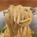 麻布Lasen - 生雲丹とサルデーニャ産からすみのスパゲッティーニ