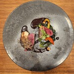 麻布Lasen - 北海道白糠町産蝦夷鹿のロティ　赤ワインソース