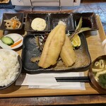 Aji Furai Teishoku Kaba - 一本釣りあじフライ定食