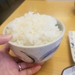 天ぷら よこい - 妻のお代わりに小どんぶり山盛りww