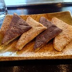 鉄板焼ステーキ 一ッ葉ミヤチク - 2023年9月 パンのデザート(シナモン＆ココア)