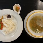 鎌倉 勝沼亭 - 勝沼亭特製薬膳スープセット(白米)