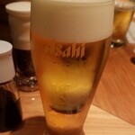 ginzatonkatsuaoki - 生ビール