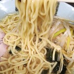 ラーメン かとちゃん - 麺の感じ