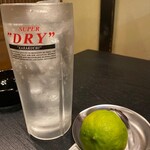 磯喜 - 無農薬国産レモンサワー550円
